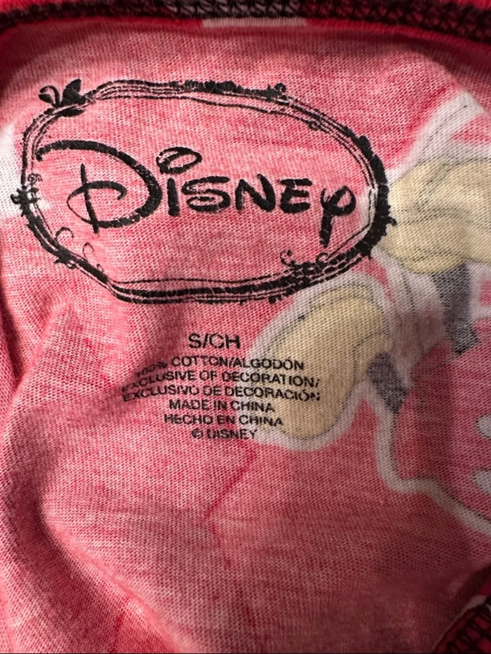 Disney Mickey Red Star Print Slip Dress. Size Small - Picture 5 of 10